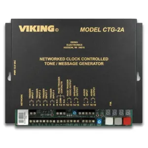 Viking VK-CTG-2A Vk-ctg-2a Network Clock Controlled Tone Generator