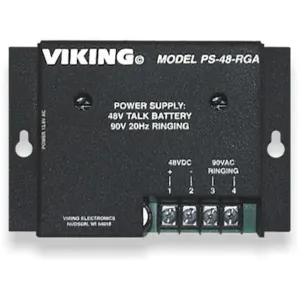 Viking VK-PS-48-RGA Vk-ps-48-rga Power Supply, 48v Talk Battery