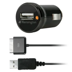 K39243CA | Kensington PowerBolt Car Charger for iPod/iPhone
