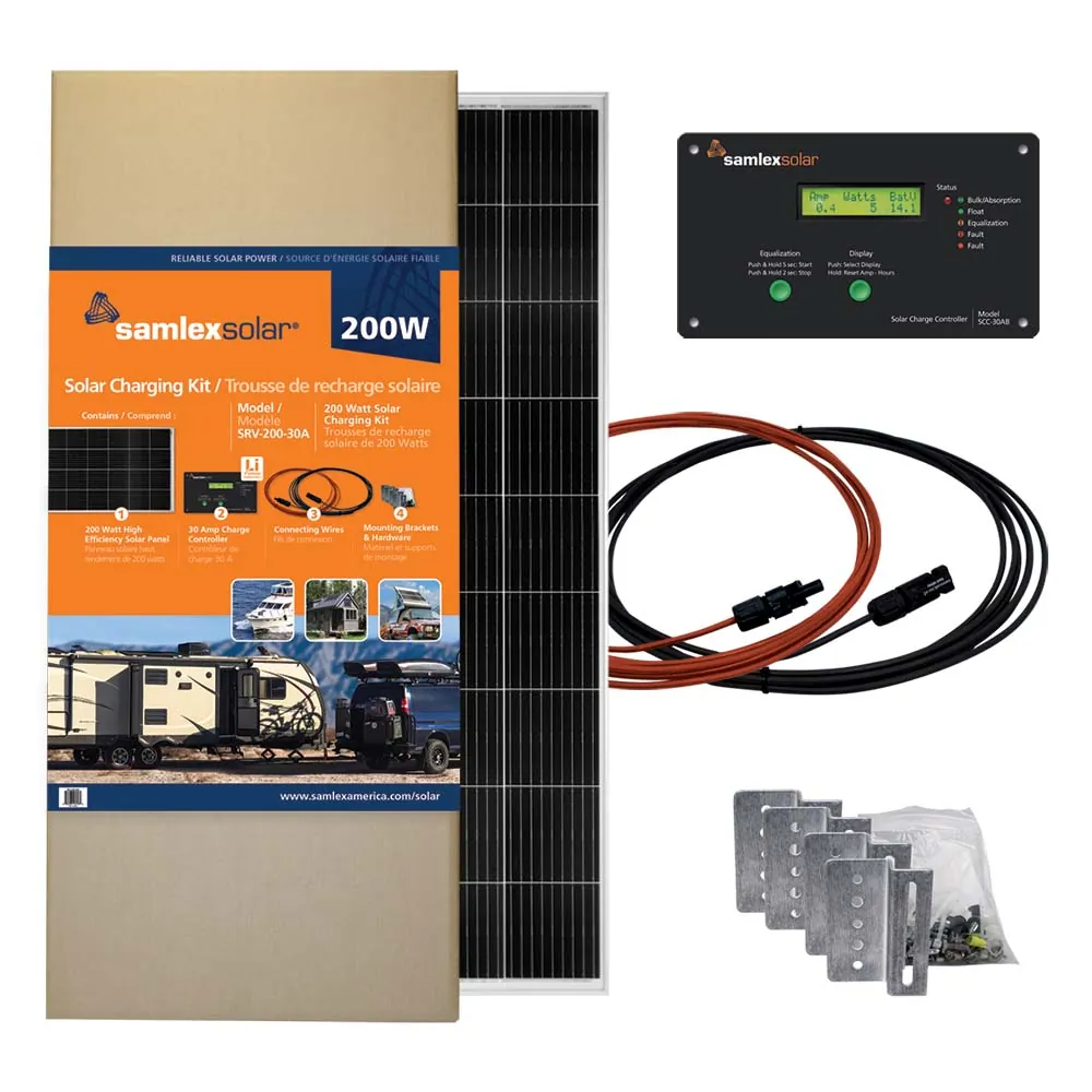 Samlex SRV-200-30A Samlex Srv-200-30a Solar Charging Kit 200w W30a Cha