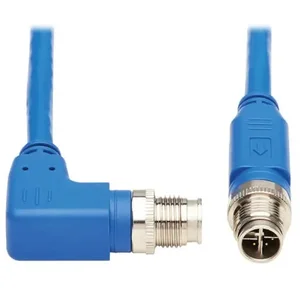 NM12-603-10M-BL | Tripp Lite CAT6 M12 X-Code Right Angle