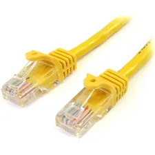 Startech 45PATCH25YL 25 Ft Yellow Snagless Cat5e Utp Patch Cable - Cat