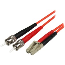 Startech 50FIBLCST2 .com 2m Fiber Optic Cable - Multimode Duplex 50125