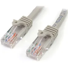 Startech 45PATCH100GR 100 Ft Gray Snagless Cat5e Utp Patch Cable - Cat