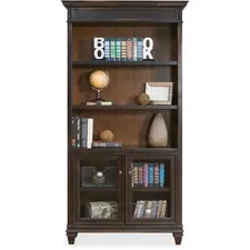 Martin MRT IMHF4078D Kathy Ireland Hartford Bookcase With Lower Doors 