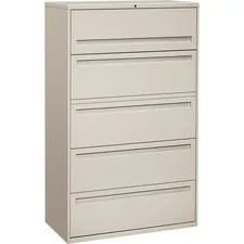 Hon HON 795LQ Hon Brigade 700 Series 5-drawer Lateral - 42 X 18 X 64.3