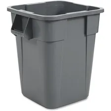 Rubbermaid RCP 353600GY Commercial Brute Square Container - 40 Gal Cap