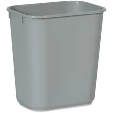 Rubbermaid FG295500GRAY Commercial Standard Series Wastebaskets - 3.41