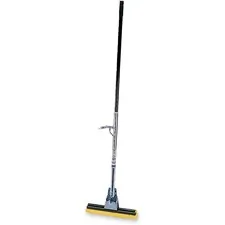 Rubbermaid FG643500BRNZ Commercial 12 Head Steel Sponge Mop - 12 Cellu