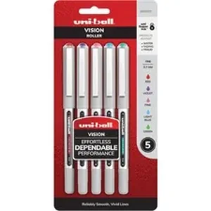 Uniball uni-ball Vision Rollerball Pens - Fine Pen Point -