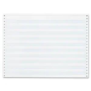 Sparco Sparco Continuous Paper - Blue Bar - 14 7/8 x 11 -