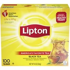 Unilever LIP TJL00291 Liptonreg; Classic Tea Bags - Black Tea - 1.3 Oz