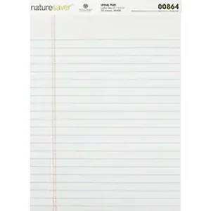 NAT 00864 | Nature Saver Nature Saver Recycled Legal Ruled