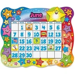 Set di schede per calendario da bacheca in stile bohémien | Leroy Merlin