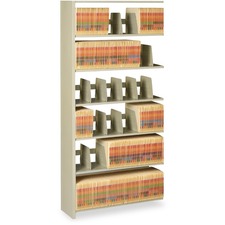 Tennsco TNN 128848ACSD Add-on Shelf - 48 X 12 X 88 - 7 X Shelf(ves) - 