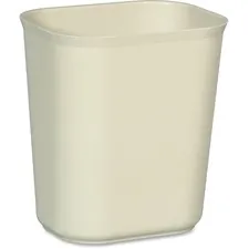 Rubbermaid RCP 254100BEIG Commercial Fire-resistant 14 Qt Wastebasket 