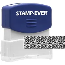 U. USS 8866 Stamp-ever Pre-inked Security Block Stamp - 1.69 Impressio