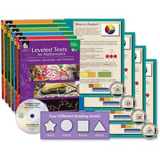 Shell SHL 50564 Mathematics Leveled Texts Book Set Printedelectronic B