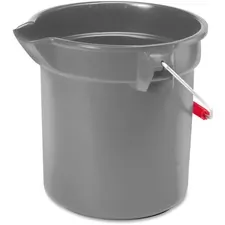 Rubbermaid RCP 296300GYCT Commercial Brute 10-quart Utility Bucket - 1