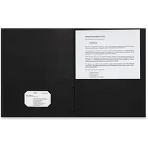 SPR 78546 | Sparco Letter Pocket Folder - 8 1/2 x 11 - 2