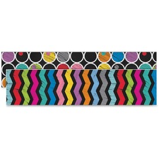 Carson CDP 108197 Dellosa Education Colorful Chalkboard Straight Borde