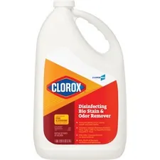 The CLO 31910CT Cloroxpro Disinfecting Bio Stain  Odor Remover - Liqui