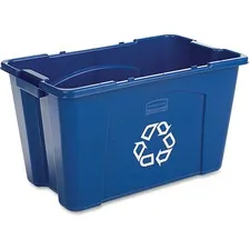 Rubbermaid RCP 571873BECT Commercial 18-gallon Recycling Box - 18 Gal 