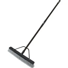 Rubbermaid RCP 2040042 Commercial Fiberglass Handle Push Broom - 3 Pol