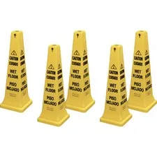 Rubbermaid RCP 627677CT Commercial 36 Safety Cone - 5  Carton - Cautio