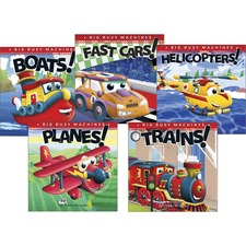 Carson CDP 418723 Rourke Educational Big Busy Machines Board Book Set 