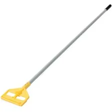 Rubbermaid RCP H13600CT Commercial Invader Wet Mop Handle - Gray, Yell