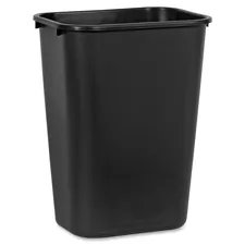 Rubbermaid RCP 295700BKCT Commercial Deskside Wastebasket - 10.25 Gal 