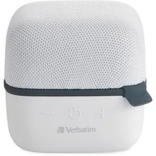 Verbatim 70227 Bluetooth Speaker System - White - 100 Hz To 20 Khz - T