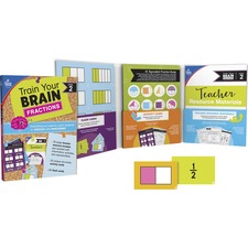 Carson CDP 149015 Dellosa Education Train Your Brain Fractions Classro