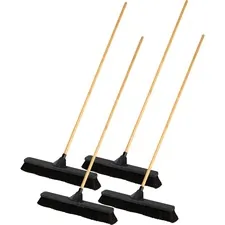 Rubbermaid RCP 2039999CT Commercial Fine Fiber Anti-twist Push Broom -