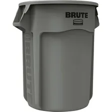 Rubbermaid RCP 265500GYCT Commercial Brute Vented 55-gallon Container 