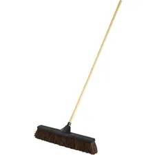 Rubbermaid RCP 2040041 Commercial Palmyra Anti-twist Push Broom - 4 Pa