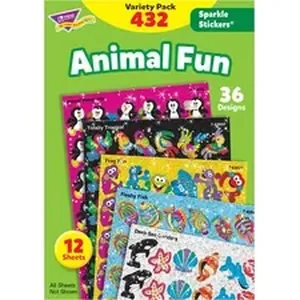 Trend Micro Trend Animal Fun Stickers Variety Pack -