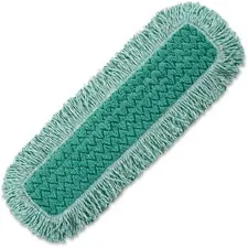 Rubbermaid RCP Q42600GR00CT Commercial Hygen 24 Fringed Dust Mop Pad -