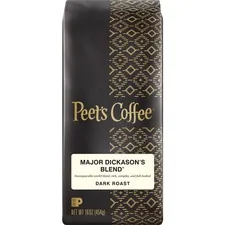 Peets PEE 500705 Peet's Major Dickason's Blend Dark Roast Whole Bean C