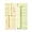 Tops TOPS Named Days/Overtime Time Cards - 3.37 x 8.25
