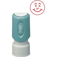 Shachihata XST 11303 Xstamper Happy Face Stamp - Design Stamp - 0.63 I