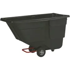 Rubbermaid FG9T1800BLA Commercial One Cubic Yard Service Tilt Truck - 