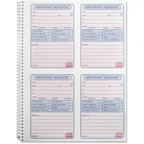 SPR 02302 | Sparco 4CPP Carbonless Telephone Message Book