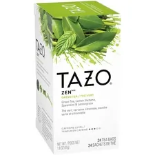 Unilever TZO 20060 Tazo Zen Green Tea Tea Bag - Green Tea, Caffeinated