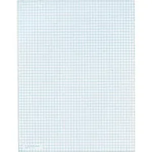 Tops TOPS 5 Square/Inch Quadrille Pads - Letter - 50 Sheets