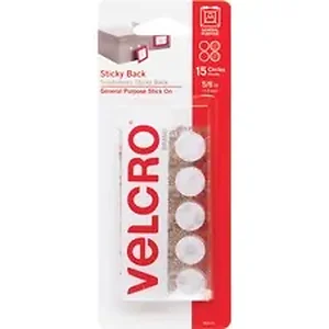 VEK 90070 | Velcro Usa VELCRO® Brand Sticky Back Circles,