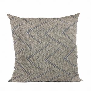 Plutus PBRA2499-2020-DP Plutus Blue Triangle Chevron Luxury Throw Pill