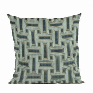 Plutus PBCF2113-2626-DP Luxury Hazy Stony Cut Velvet Throw Pillow With