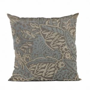 Plutus PBRA2531-2030-DP Luxurious Blue Jacquard Throw Pillow - 20